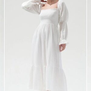 Nothing Fits But White Dress